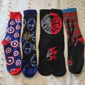 Marvel Socks Name Brand
